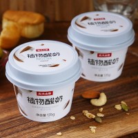 农夫山泉植物酸奶风味酸牛奶椰子味益生菌发酵乳135g*6杯装整箱