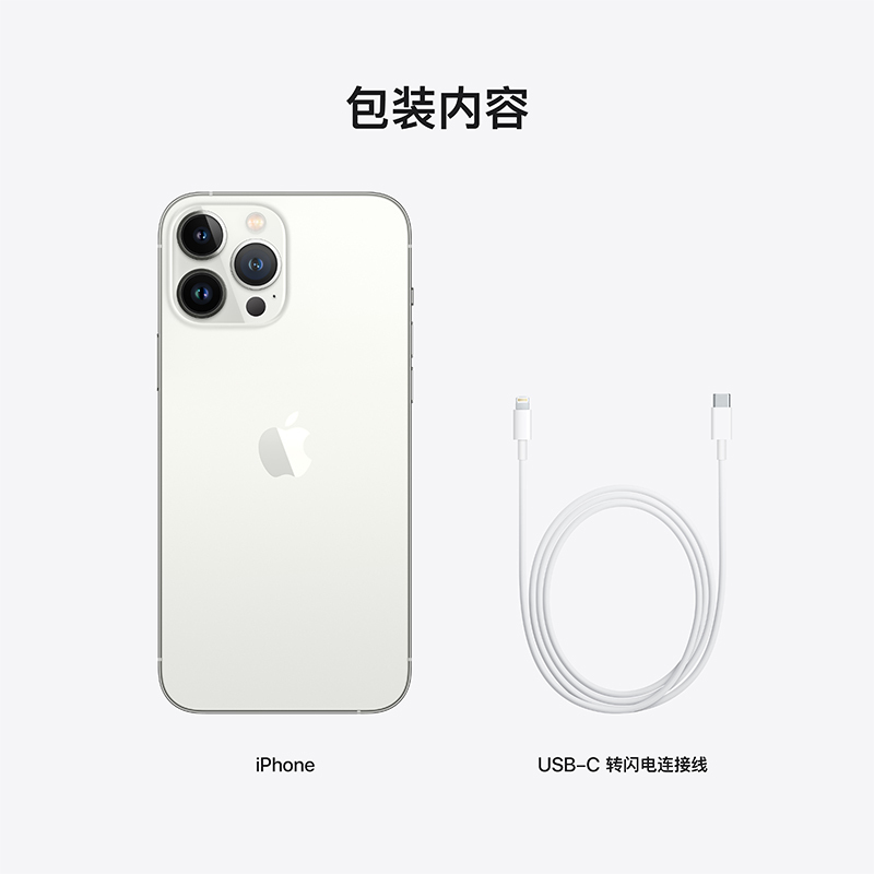 Apple iPhone 13 Pro 256GB 银色 MLH63CH/A