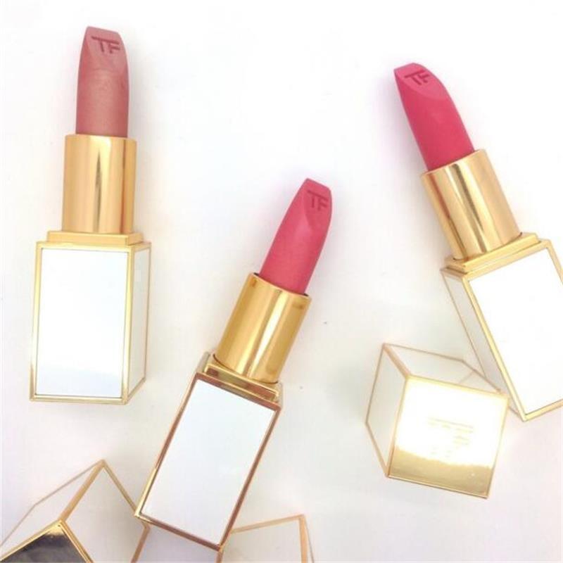 [赠送精美礼盒 ]Tom Ford 汤姆福特tf口红黑金黑管女士唇膏3g48#VIRGIN-ROSE 丰唇 显色 红色系