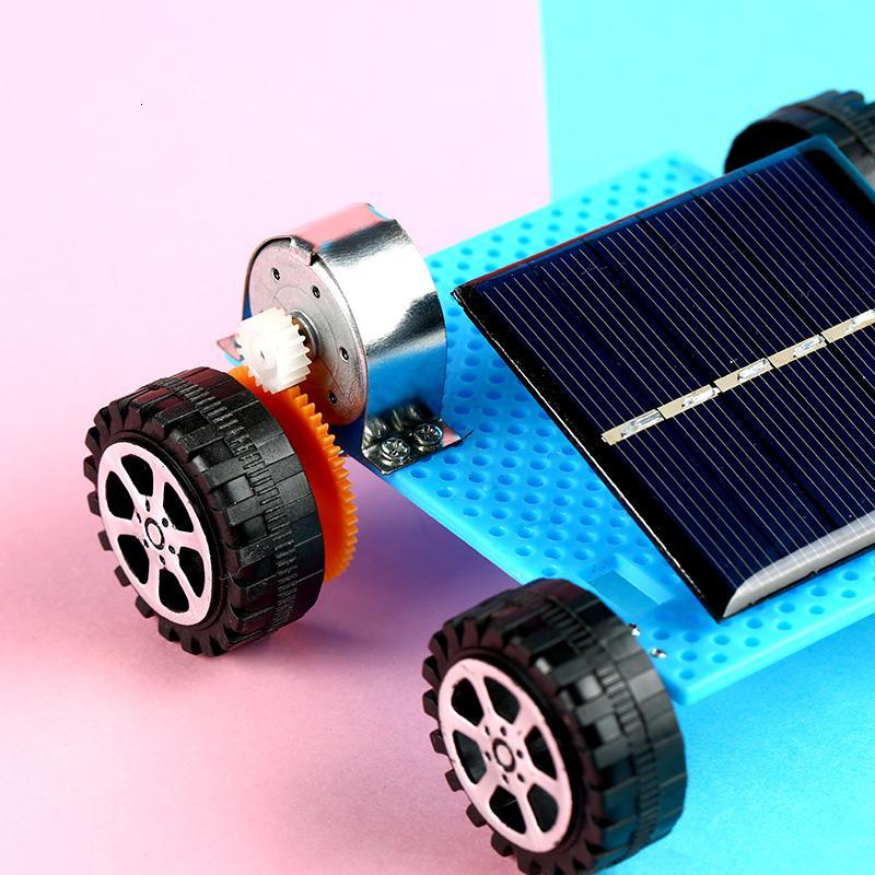 太阳能小车玩具 小学生科学实验玩具diy手工制作物理小发明 盒装