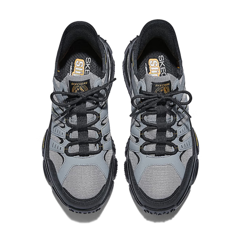 斯凯奇男鞋冬季新款时尚潮流户外休闲鞋 237322C-GYBK