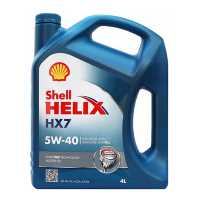 [半合成机油]Shell壳牌 欧洲进口 HX7 5W-40 SN级 蓝壳喜力 4L