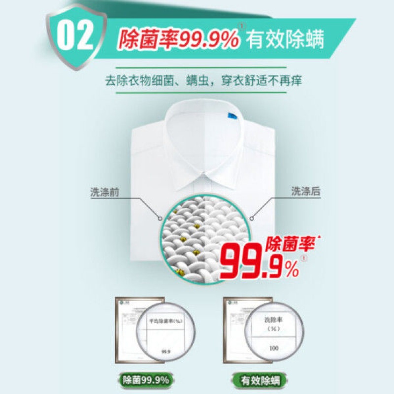 [立白][52颗共416g]洗衣凝珠倍净浓缩珠洗衣高清大图