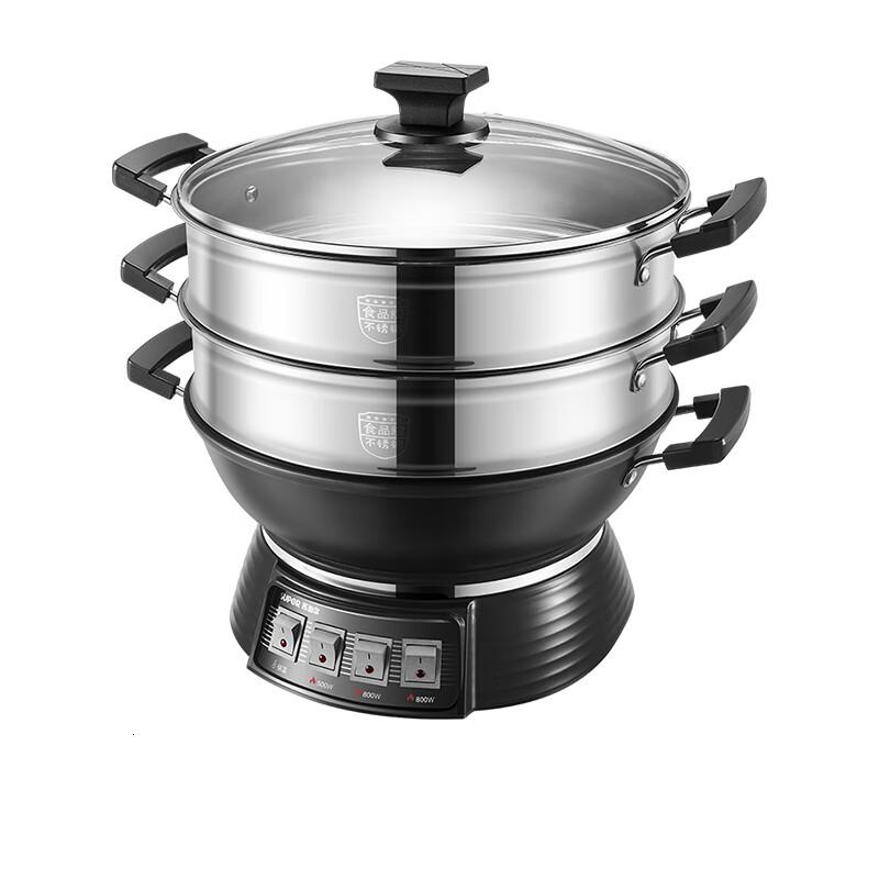 苏泊尔 SUPOR多用途锅 电蒸锅 铸铁电热锅 蒸包子锅ZN32YK13 17L 电蒸锅ZN32YK13