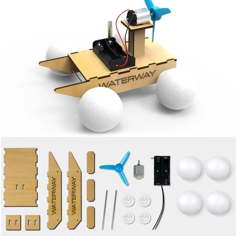 儿童学生多功能科学实验套装科技小制作发明材料手工diy益智玩具 电动