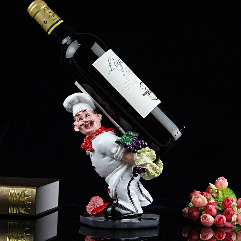 设创意结婚礼物现代欧式 酒柜红酒架子家装饰品摆件客厅工艺家居摆