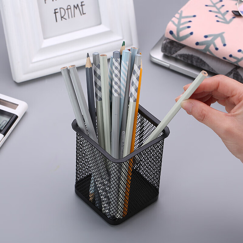 晨光(M&G)(C)晨光笔筒金属(矮方)ABT98402 5个装