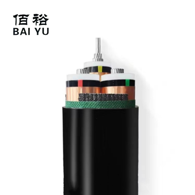 佰裕 铝芯电缆 ZC-YJLV 0.6/1KV 3*70+1*35 米