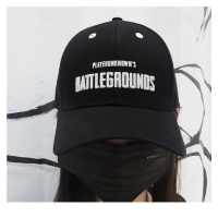 PUBG-快递小哥棒球帽 黑色男帽女帽休闲遮阳帽鸭舌帽