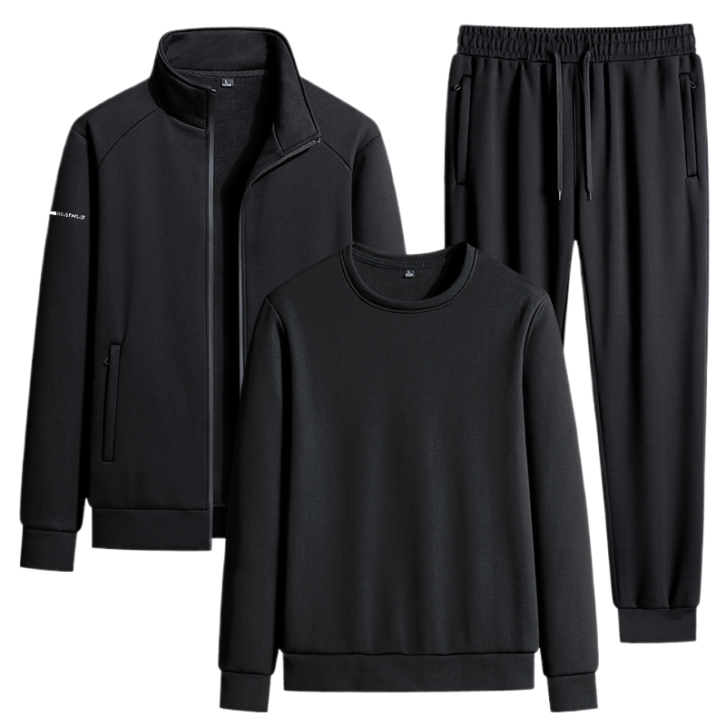 徽润和 加绒运动套装三件套 HY90 套高清大图