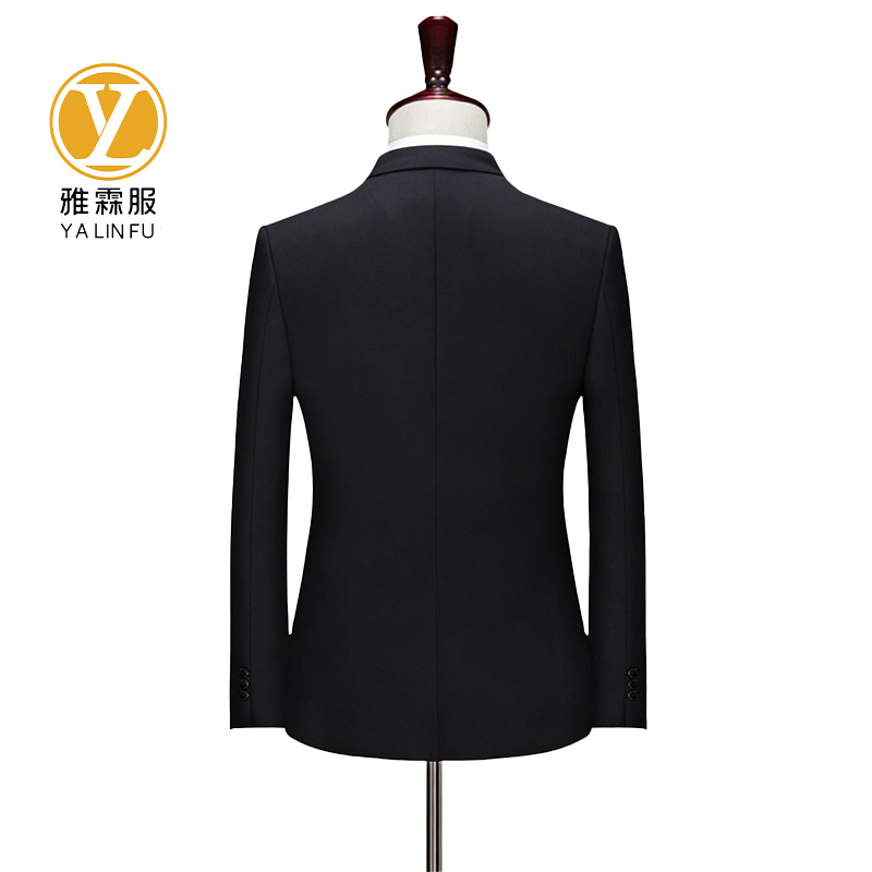 雅霖服 双扣西装套装可定制YLF24-YS/A款 套高清大图