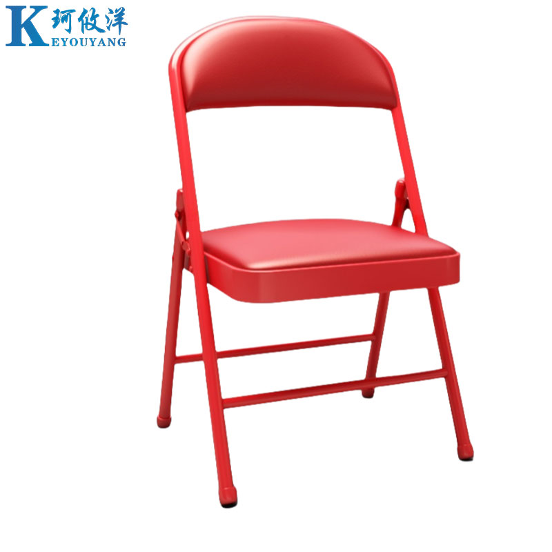 珂攸洋学习椅全红色450*460*790mm把高清大图