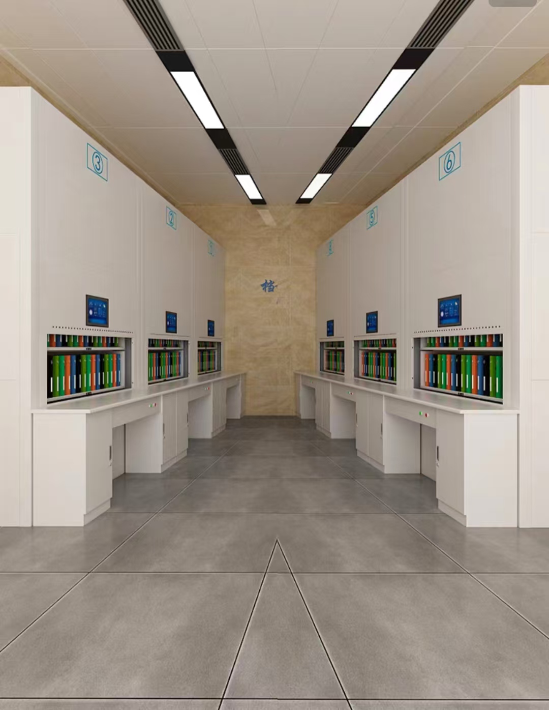 振雅 两门书柜 by-8001高清大图