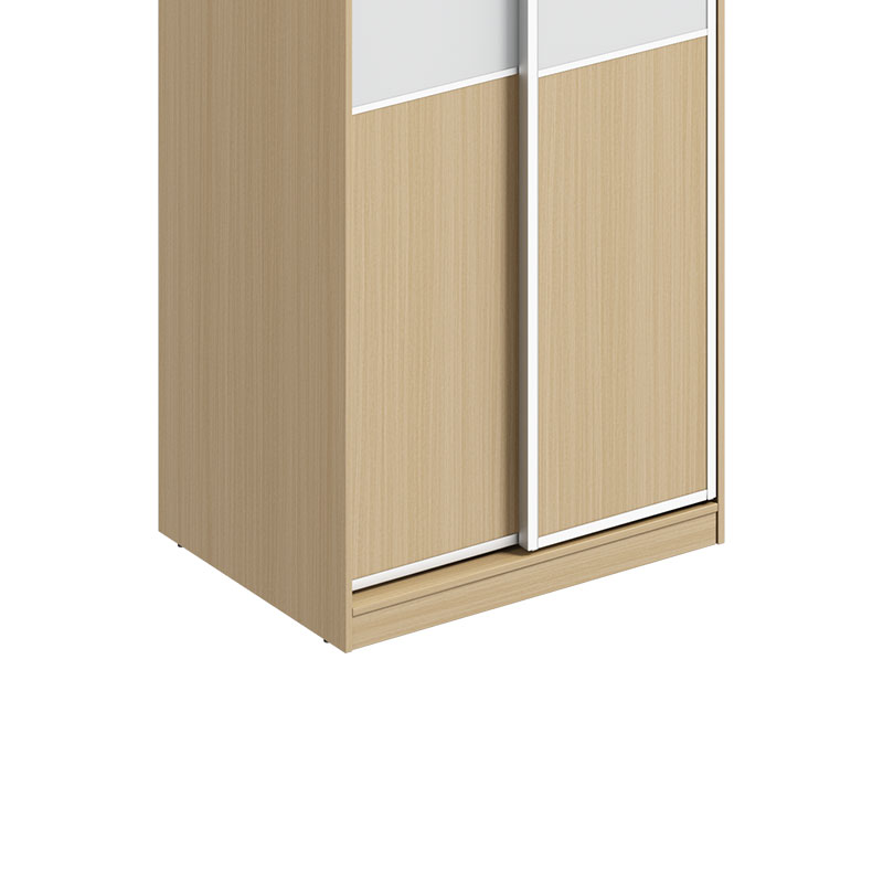 臻远ZY-GYJJ32 公寓套房家具 宿舍更衣柜推拉门双门衣柜高清大图