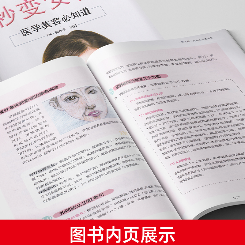 [正版]秒变女神 美容专业知识书籍护肤全书 现代面部皮肤美容技术 长斑长痘问题 肌肤科学护肤书 皮肤管理书籍 护肤医学美高清大图
