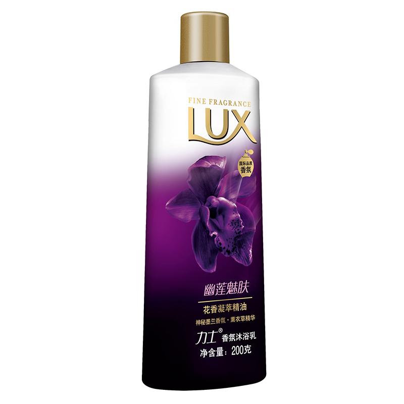 力士(Lux)沐浴露 香氛沐浴乳 幽莲魅肤200ml[联合利华]