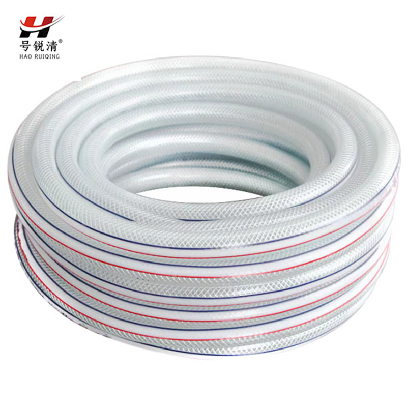 号锐清 pvc硅胶钢丝软管 1寸*4mm 50米/捆高清大图