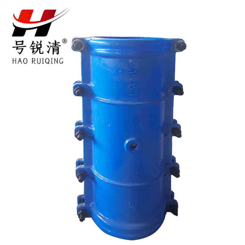 号锐清铸铁哈夫节 DN150 个高清大图