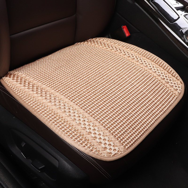 汽车凉垫闪电客坐垫单片夏季冰丝大众途观l宝马奥迪三件套座垫手编