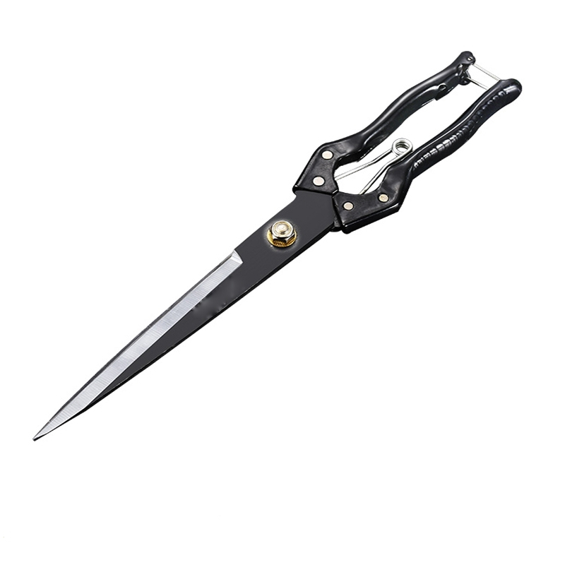 手动牛羊毛剪子马鬃剪兔毛剪刀宠物剪羊毛闪电客剪弹簧绵羊皮革剪刀