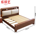 乐琪艺实木床1.5m张