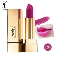 圣罗兰(YSL)口红迷魅纯漾方管唇膏滋润保湿持久不脱色 19# 红色系【送精美礼盒】