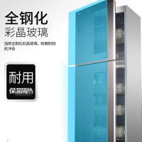 圣托（Shentop）消毒柜家用立式 厨房餐具保洁柜 商用餐厅大容量 不锈钢高温消毒碗柜 ZTD388-A6