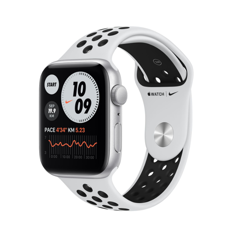 Apple智能手表myyd2ch A 苹果 Apple Watch Se 智能手表nike耐克40毫米gps版 银色铝金属表壳白金配黑色nike 运动表带 价格图片品牌报价 苏宁易购迈动智能数码专营店