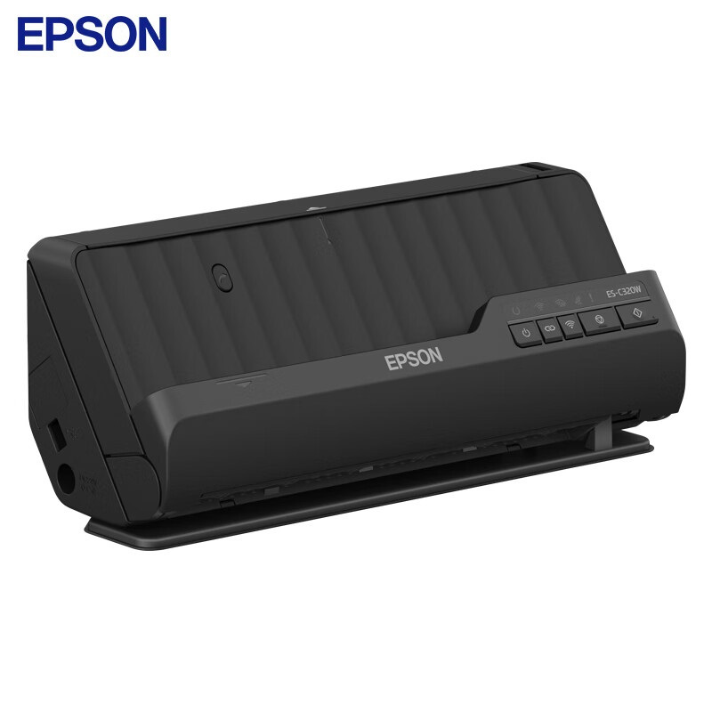 爱普生(EPSON)ES-C320W A4馈纸式扫描仪30ppm 紧凑U型双面高速高清自动连续扫描无线wifi