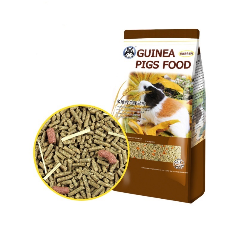 宠物豚鼠粮荷兰猪粮食饲料天竺鼠食物主食主粮爱宝配方6LB高清大图