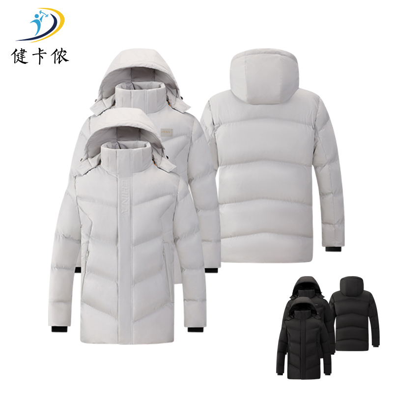 健卡侬中长款棉服JN30/件高清大图