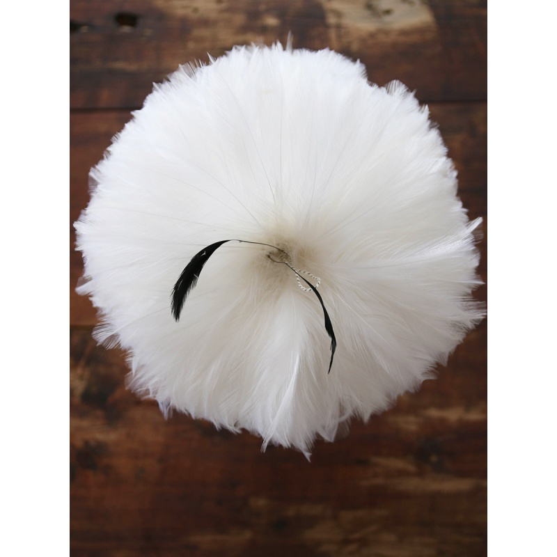 艺之初 鸡毛掸子除尘掸子除尘神器家用灰尘刷白色公鸡毛装饰掸子