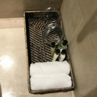 托盘藤编茶盘美式餐盘藤编桌面收纳盒茶几收纳盒小号