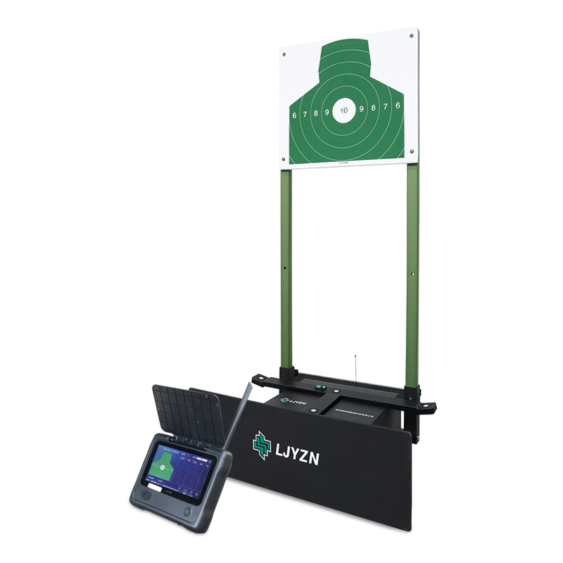 LJYZN 实弹训练考核靶机起倒超声波定位自动报靶系统激波起倒精度自动报靶系统自动起倒靶射击报靶系统