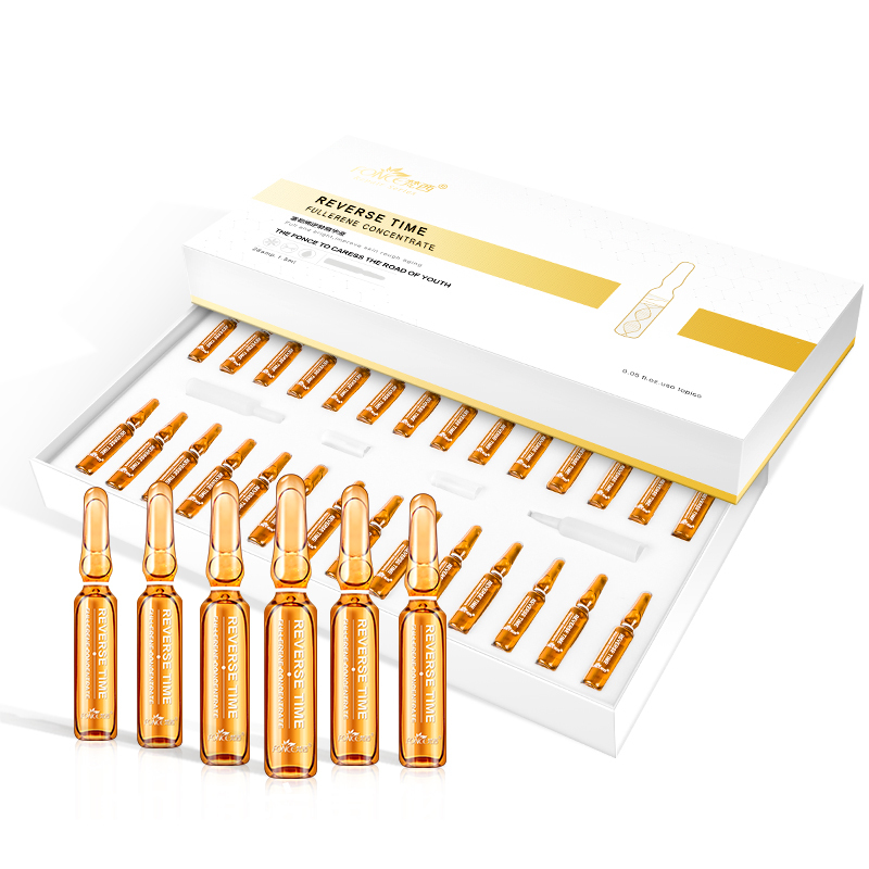 梵西富勒烯原液面部精华液保湿补水提亮紧致修护淡化细纹小安瓶视频