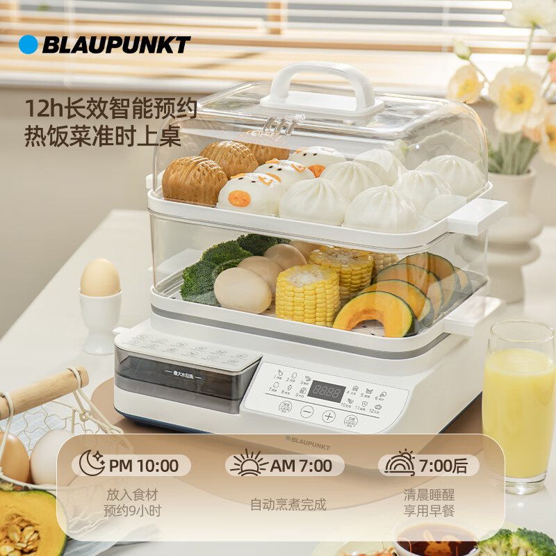 蓝宝(BLAUPUNKT) 18L多功能电蒸锅BP-DZG16高清大图