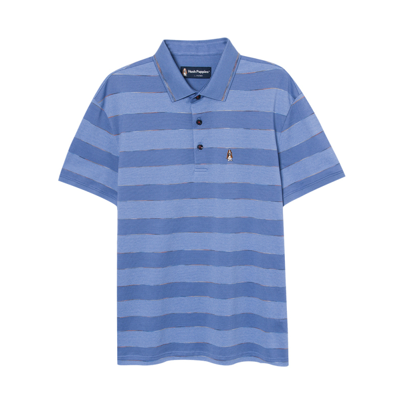 younger系列暇步士男装2021新条纹休闲短袖polo衫pd21399d视频