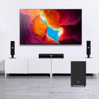 JBL CINEMA835 音响 音箱 5.1.2 杜比全景声 无线环绕 家庭影院 卡拉OK系统 点唱一体客厅影院
