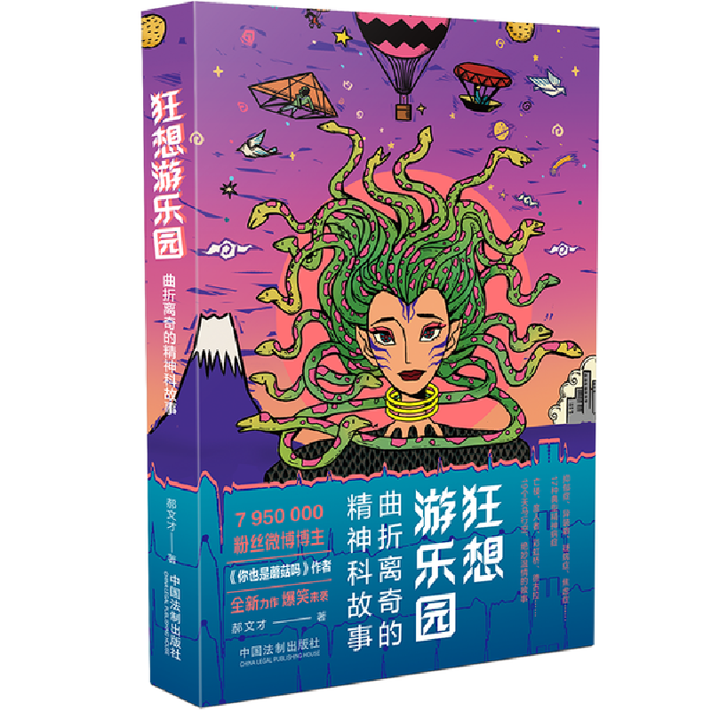 正版新书]狂想游乐园(曲折离奇的精神科故事)郝文才中国法制出版高清大图