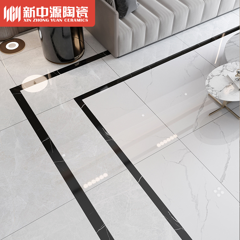 新中源800X800客厅防滑瓷砖现代简约地砖电视机背景墙新款地板砖