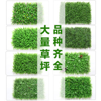 18新款仿真植物墙绿植墙背景墙人造坪假皮绿色塑料阳台壁挂装饰室内杏色红掌