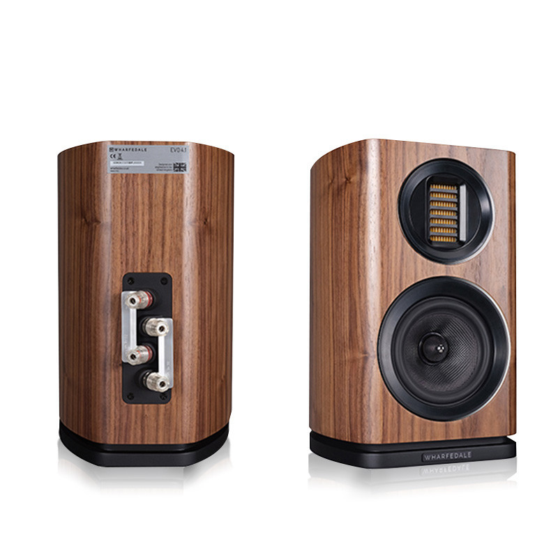 Wharfedale/乐富豪 EVO4.1 高保真发烧HiFi家用无源书架箱音箱 AV音箱 (胡桃木色)