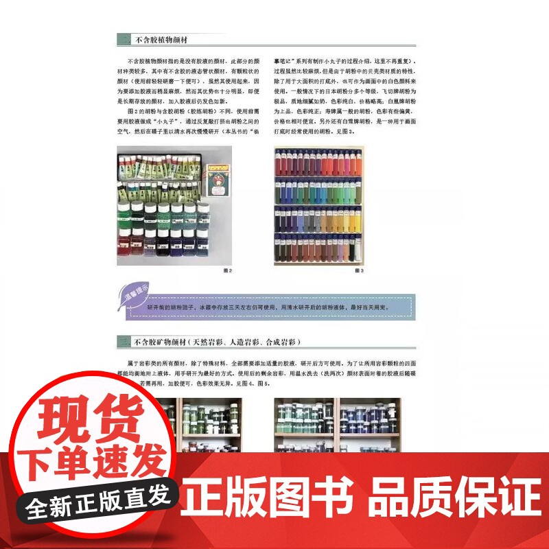 中国画古典技法传承创作笔记重彩花鸟画材料技法.植物篇工笔花鸟画绘画技法国画绘画初学者基础入门教材临摹范本艺术收藏鉴赏画册高清大图