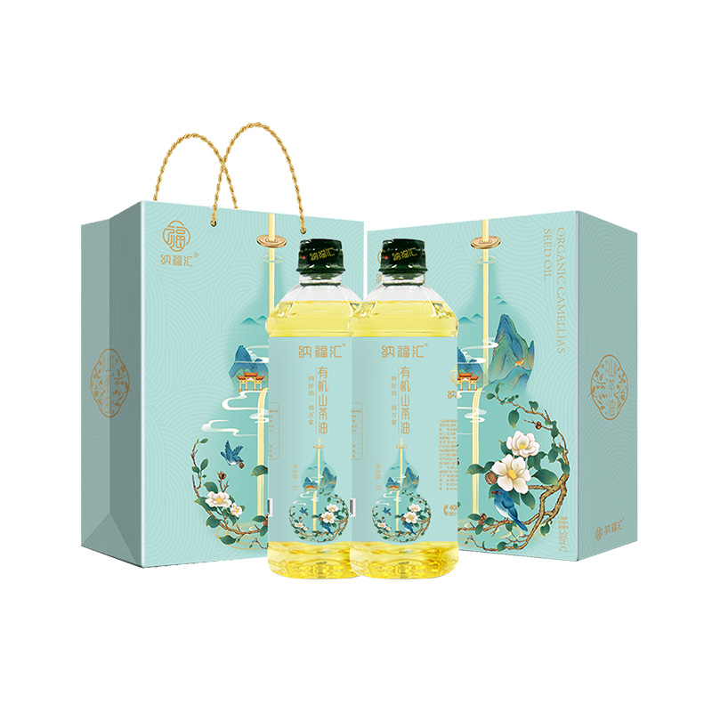 纳福汇山茶油福禄礼盒-1000ml*2