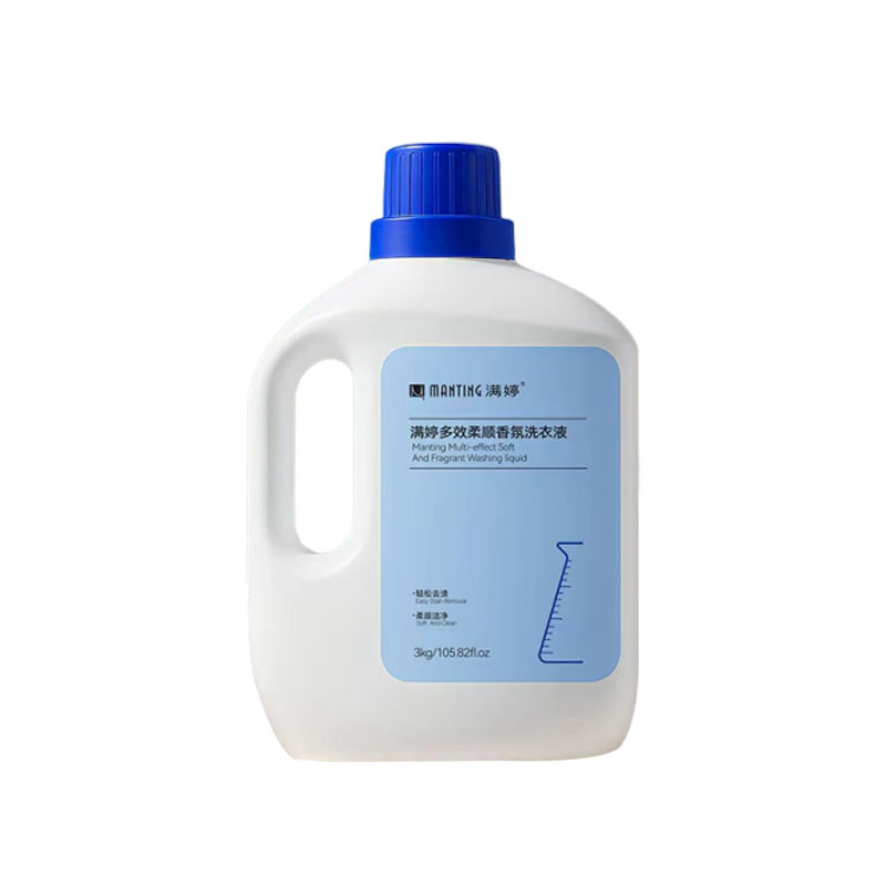 满婷(MANTING) 多效柔顺香氛洗衣液 3.06kg