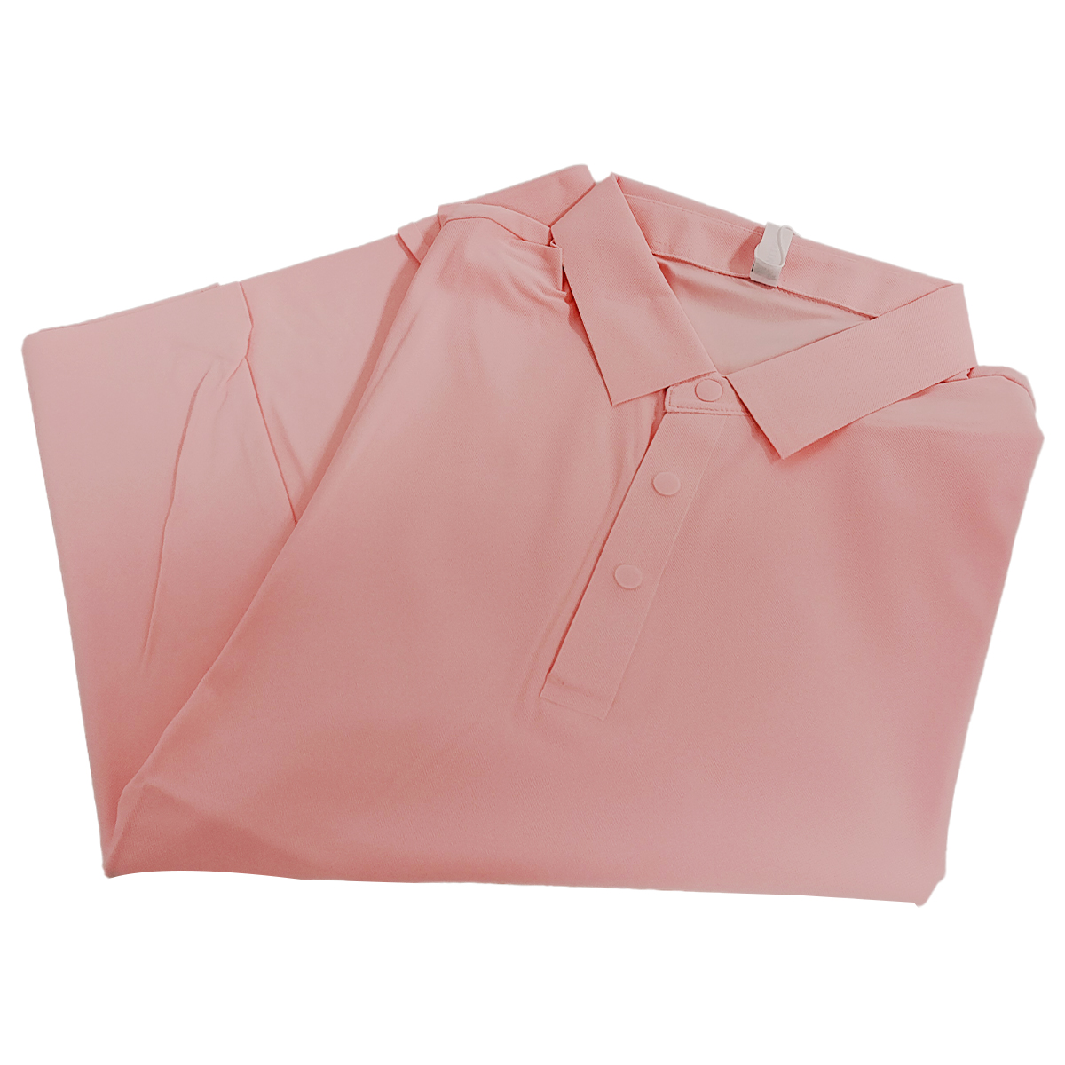鸽护 短袖POLO定制 抗皱粉色 件高清大图