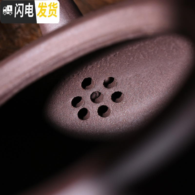 三维工匠宜兴紫砂壶纯手工正宗紫泥大容量茶壶家用茶楼茶馆礼品壶 款十二茶具