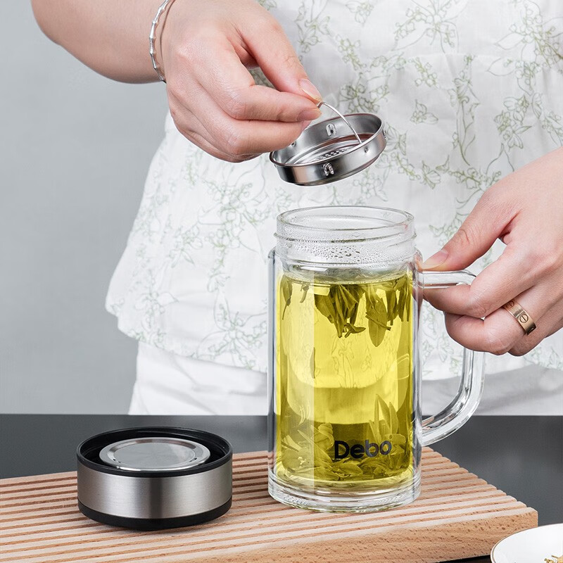 德铂(Debo) DEP-744 帕斯卡 玻璃杯办公杯 360ml(单位:个)高清大图