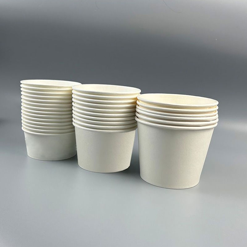 哈铁亿农 一次性纸碗无盖(300个/箱)450ml/个高清大图