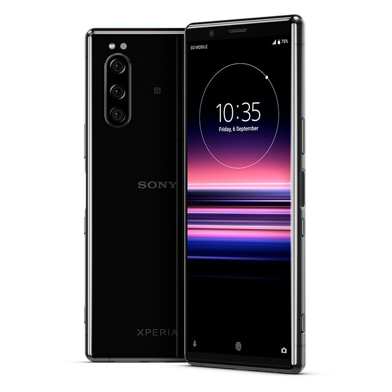 sony索尼xperia5眼部对焦三摄手机6gb128gb骁龙855钻黑移动联通电信4g